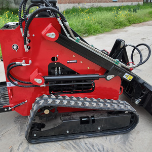 Minicargadora de orugas compacta con certificación CE EPA Stage V y cucharón de acoplamiento rápido para la carga de materiales en sitios de construcción - Product Image 6