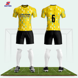 Setelan seragam sepak bola pria, baju sepak bola kualitas tinggi, desain baru, Set lengkap klub terlaris langsung dari pabrik - Product Image 3