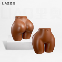 Hochwertiger Kunststoff-Torso für Damenunterwäsche, brasilianische BBL-Kurven, große Hüfte, stehende Pose, Halbkörper-Schaufensterpuppe für Dessous