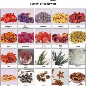 Yilan nero barattolo di latta di <span class=keywords><strong>soia</strong></span> cera di san valentino con candela profumata a fiori per casa e camera da letto fragranza di cristallo energetico aromaterapia - Product Image 6