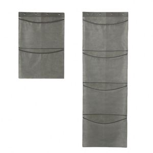 Sac de rangement suspendu en tissu Oxford pour jouets en peluche, poupées, sous-vêtements et chaussettes, avec 4 poteaux de support - Product Image 5