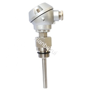 JUMO Rtd Sensor Pt100 Pt1000 Sensor de temperatura Sus316 Rtd Sonda Termopar industrial con termopozo - Product Image 1