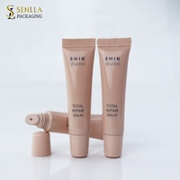 Offre Spéciale – Tubes de baume à lèvres en plastique souple personnalisables, capacité 8ml 10ml, contenants vides pour brillant à lèvres avec bouchon à vis pour cosmétiques et soins des lèvres
