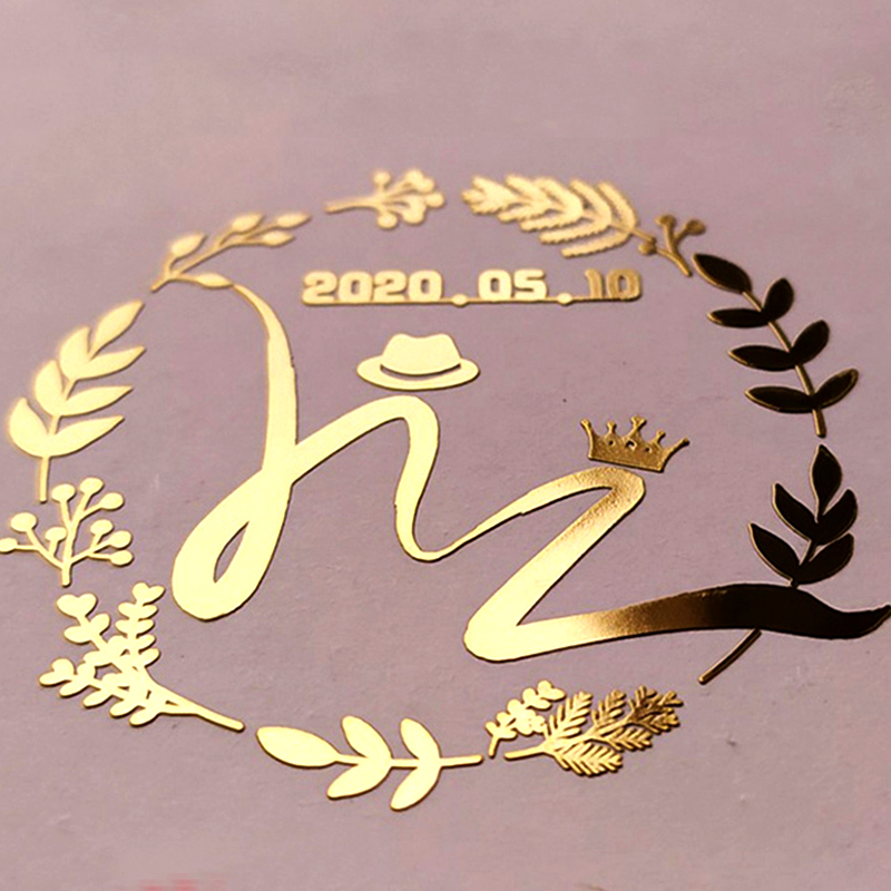 Metallic Custom Design Nickel Label Metal Logo Stickers 3d Stereo Transfer Stickers