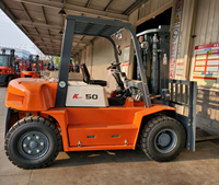 Chariot élévateur diesel HELI CPCD50 de 5 tonnes avec nouvelle transpalette pour les commerces de détail et les ateliers de réparation de machines