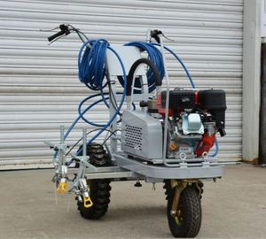 Pulverizador de pintura termoplástica de doble <span class=keywords><strong>pistola</strong></span> para marcas de carreteras, autopistas y estacionamientos, artefacto para dibujar líneas espaciales en carreteras - Product Image 2