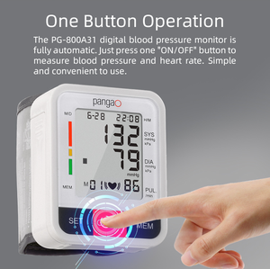 Esfigmomanómetro médico, frecuencia cardíaca automática, máquina BP, <span class=keywords><strong>monitor</strong></span> de presión arterial Digital de muñeca para uso doméstico - Product Image 5