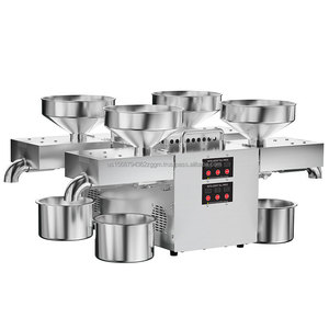 Presse à huile à froid automatique commerciale B04 Machine de pressage d'huile de graines d'arachide de sésame de tournesol à vendre - Product Image 4