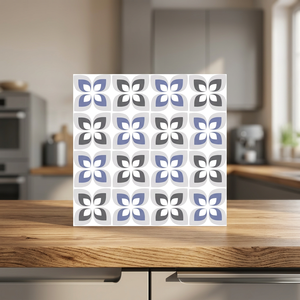 Carreaux de sol en céramique semi-porcelaine imprimés numériquement 40x40cm, style marocain, pour design intérieur - Product Image 2