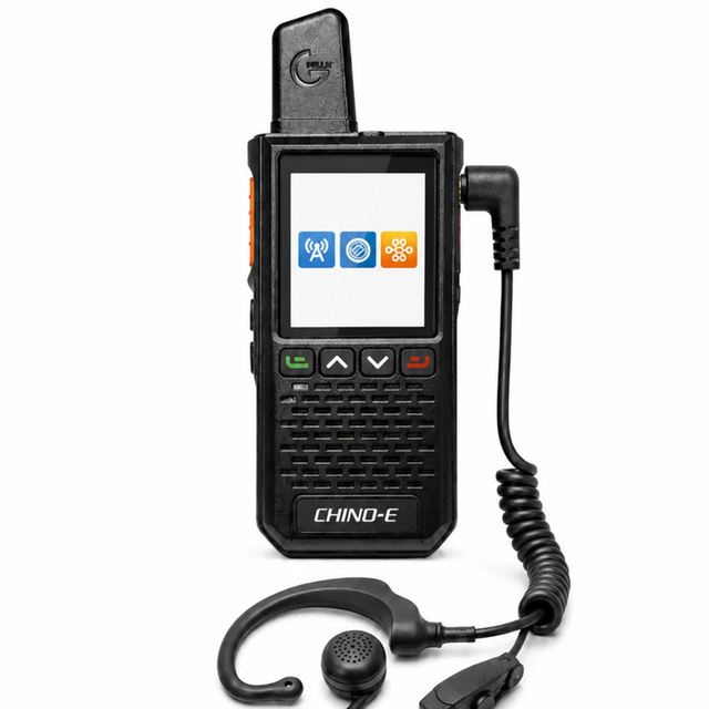 Portable Handheld 4G Walkie Talkie with Long Standby Water Resistant and Long Range Intercom Connectivity POC