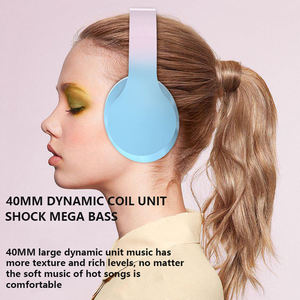 2024 calorfull có thể gập lại BT Tai nghe không dây âm nhạc stereo TWS ngân sách tốt nhất trên tai Tai nghe cho cô gái - Product Image 6