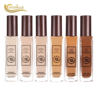 Fond de Teint Effet Seconde Peau Marque Blanche Gamme de Teintes Inclusives 50+ Ingrédients Bio-Fermentés Maquillage Liquide Naturel