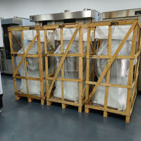 Nouvelle machine à pétrir entièrement automatique de grande capacité (130 L, 60 kg) pour la fabrication de nombreuses galettes de légumes, tartes au maïs, crêpes et raviolis.