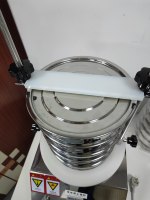 Ensemble de tamis vibrant de laboratoire, équipement d'analyse de tamis alternatif pour les tests de sol