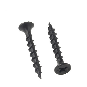 Premium Blackened &amp; Hardened Phillips Countersunk <strong>Wood</strong> <strong>Screw</strong> Heavy Duty Coarse Thread For Furniture M4 Durable Fastening - Product Image 3