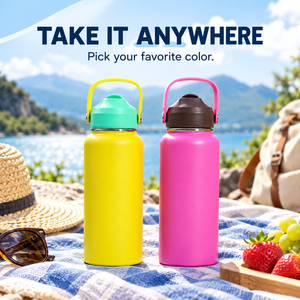 12oz Cute Logo Stainless Steel Vacuum Insulated Water Bottle Straw Tumbler Double Wall Thermos for <b>Kids</b> School Travel - Product Image 5