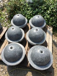 <span class=keywords><strong>Fontaine</strong></span> d'eau en pierre naturelle artisanale en granit noir pour l'extérieur, <span class=keywords><strong>jardin</strong></span>, cour, pelouse, patio, décoration - Product Image 3