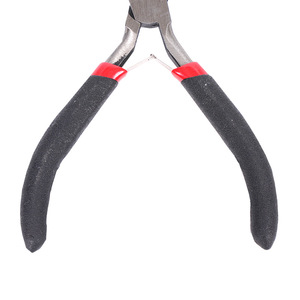 Mini Pliers 4.5 Inch Red Black Diagonal Pliers Chrome Vanadium Steel Wire Cutting Tool - Product Image 2