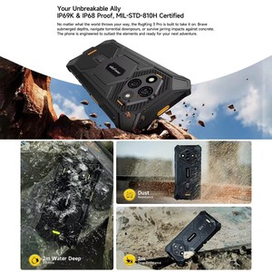 Teléfono Resistente Ulefone RugKing 3 Pro, 8GB+128GB, Pantalla de 6.56" y 120Hz, Android 15, Unisoc T7250, Batería de 5700mAh, NFC, Smartphone 4G Global - Product Image 6