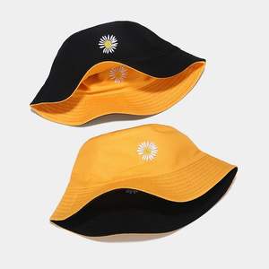 หมวกฤดูร้อนของผู้หญิ<span class=keywords><strong>ง</strong></span><span class=keywords><strong>2021</strong></span>มีถั<span class=keywords><strong>ง</strong></span>พิมพ์ลายดอกเดซี่ผ้าฝ้ายหมวกชาวประม<span class=keywords><strong>ง</strong></span>ใส่กลับได้หมวกกันแดดชายหาดน่ารัก - Product Image 4