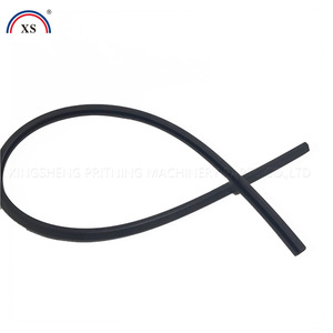 <b>Rubber</b> <b>Strip</b> Black Sealing <b>Strip</b> For Printing Machine Parts Customizable Cutting Service - Product Image 1