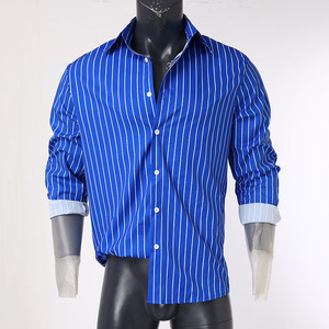 Rnshanger <span class=keywords><strong>เสื้อ</strong></span><span class=keywords><strong>เชิ้ต</strong></span>แขนยาวลายทางของผู้ชาย<span class=keywords><strong>เสื้อ</strong></span><span class=keywords><strong>เชิ้ต</strong></span>สี<span class=keywords><strong>ชมพู</strong></span>แนวสตรีทเสื้อเดรสออกงานปาร์ตี้คลับ<span class=keywords><strong>ผู้ชาย</strong></span> - Product Image 6