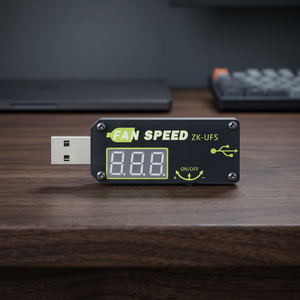 1PCS IA002 USB Speed <b>Controller</b> for TT Motor 4.0V-12V Input/2.5V-8.0V Output 0-999 Min Timer 5W Output Power 72x25x15mm - Product Image 2