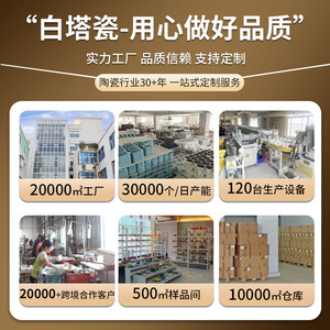 ชุดอาหารเคลือบลายดอกไม้เพ้นท์มือแบบสั่งทำพิเศษ ถ้วยเซรามิกสำหรับอาหารเช้าสุดหรู จานสไตล์ตะวันตก สำหรับเสิร์ฟอาหาร - Product Image 4