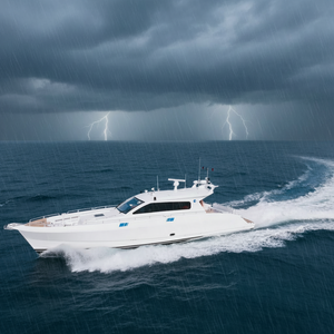 يخت فاخر خاص DK-LU56 بطول 17 مترًا، قارب صيد ألمنيوم، يخت فاخر صغير، يخت كبينة كروزر، قارب فاخر للبيع - Product Image 3