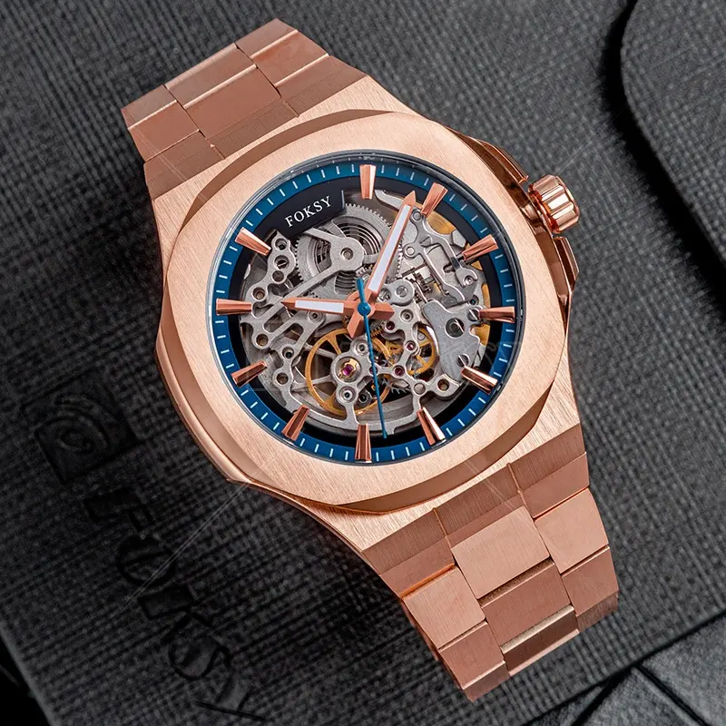 Sublimar Luxury Mechanical Diseno Par Import Automatic Watch Saphir Mecanismo Para Fino Pulsera Supplie Masculino Reloj De Watch