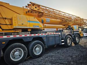 Grúa sobre camión usada XCMG XCT100L6-1 2022 (brazo de 80m) con PLC para construcción de ingeniería y elevación en montaña - Product Image 4