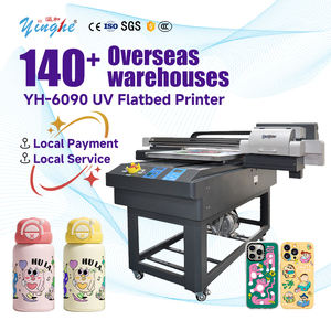 Impresora UV de Cama Plana 6090, 60*90cm, 4 Cabezales de Impresión TX800, Máquina UV de Cama Plana Digital, Impresora LED UV de Cama Plana con Posicionamiento Visual - Product Image 1