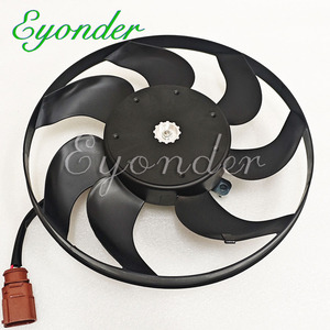 Radiatore raffreddamento elettroventilatore per VW Beetle Caddy CC EOS Golf Jetta Passat Scirocco Touran 1 km959455e 1KM-959-455-E - Product Image 2