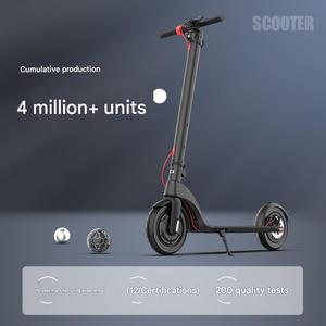 Hecho China Shenzhen 2 ruedas adulto 10 pulgadas 36V Motor sin escobillas plegable Scooter eléctrico X7 modelo 25 km/h potente regalo de Navidad - Product Image 3