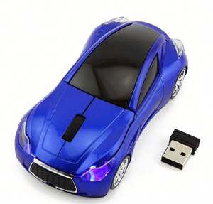 Custom Logo Printed Promotional Gaming Car Mouse Wholesale Price Hot Style 3D Car Shape <b>Computer</b> Wireless Mouse - Product Image 1