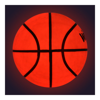 Ballon de basket lumineux LED personnalisé taille 7, phosphorescent, pour enfants et jeux nocturnes – Offre spéciale