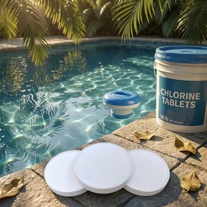 Nouvel Arrivage – Comprimés <span class=keywords><strong>de</strong></span> <span class=keywords><strong>Nettoyage</strong></span> <span class=keywords><strong>de</strong></span> Piscine 3 Pouces (7,5 cm) – Produits Chimiques pour Traitement <span class=keywords><strong>de</strong></span> l'Eau – Marque OEM – Comprimés pour Agents Auxiliaires Chimiques - Product Image 3