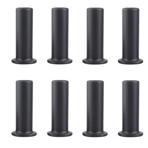 Kit de bujes de eje para Polaris RZR800 S 800 4 800, repuesto de brazo oscilante, soportes de goma negros, paquete de 4 o paquete de 8 - Product Image 3