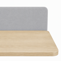 Bureau de personnel moderne et simple, très demandé, avec chaise de bureau et table d'ordinateur intégrée