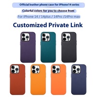 Étui de protection en cuir véritable avec support magnétique et poignée pour téléphone, compatible avec les coques de téléphone portable iPhone