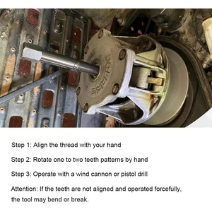 Herramienta de Extracción de Embrague Primario 57001-1429 para Kawasaki KFX700 Mule 3000 4000 Brute Force 650 <span class=keywords><strong>750</strong></span>, Extractor de Embrague de Acero de Alta Resistencia - Product Image 5