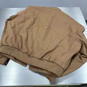 سترة بيسبول عتيقة من قماش منفوخ مخصص للبيع بالجملة سترة قصيرة للرحلة - Product Image 5