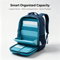 Sac à dos rigide avec GPS intégré, localisateur intelligent anti-perte, sac à dos imperméable pour ordinateur portable, antivol, sac à dos intelligent pour affaires