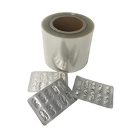 Film en rouleau transparent en aluminium de 0,35 mm à haute barrière, revêtu, pour impression numérique, surface brillante, pour plaquettes médicinales