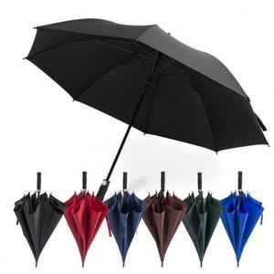 High Quality 30 Inch Large Windproof logo Prints Big Luxury Promotional Branded Custom Straight Golf <b>Umbrella</b> for the Rain - Product Image 1