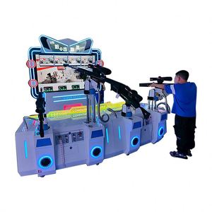 Shooting Machine Multiplayer Projection System With <b>Smart</b> Sensor Target and Interactive Blaster Experience Arcade <b>Game</b> Machine - Product Image 4