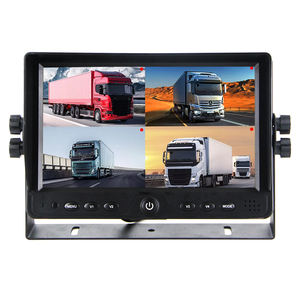 9英寸数字液晶显示器4通道AHD输入16:9宽屏自动4pin航空RCA/BNC选项800 <span class=keywords><strong>r</strong></span>.g.b X480点分割 - Product Image 1