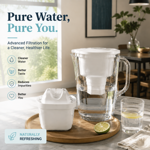 Cartucho de Filtro de Agua de Repuesto Premium para Jarra de Agua, Sistema de Filtración de Agua Potable para el Hogar - Product Image 1