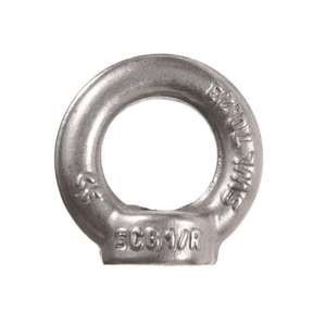 Anneau de levage tubulaire en acier inoxydable forgé M10 pour levage et traction industriels - Product Image 1