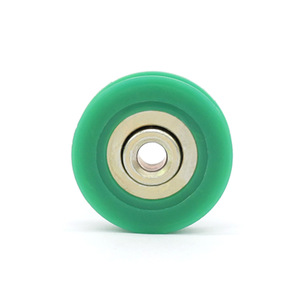 Factory Direct U-Shape Track Pulleys Bearing POM-Coated Plastic <b>Rollers</b> for <b>Door</b> & <b>Window</b> Furniture Ropes & Wires Grooved Wheels - Product Image 4